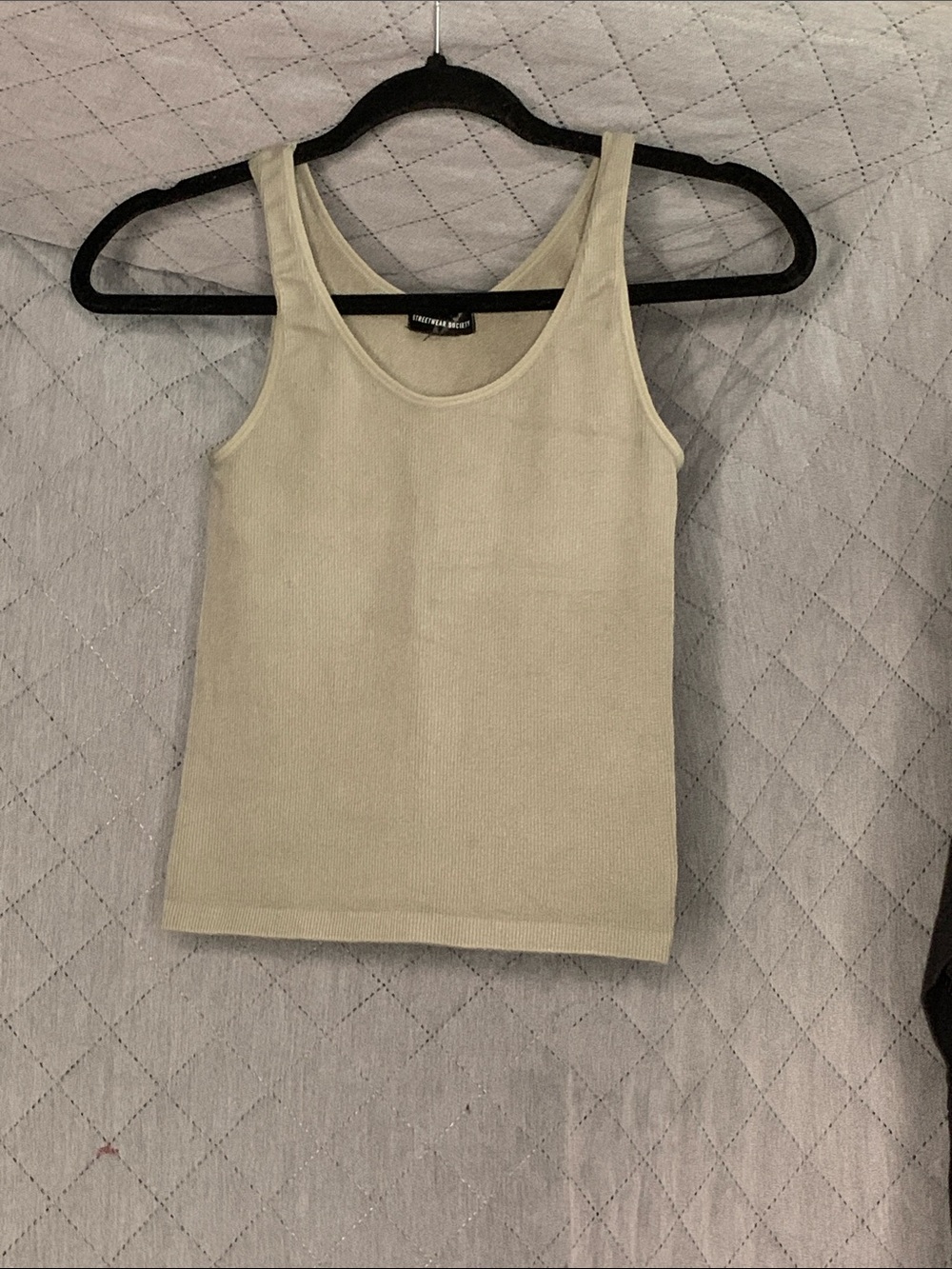 #196 Streetwear Society Sage Ribbed Tank